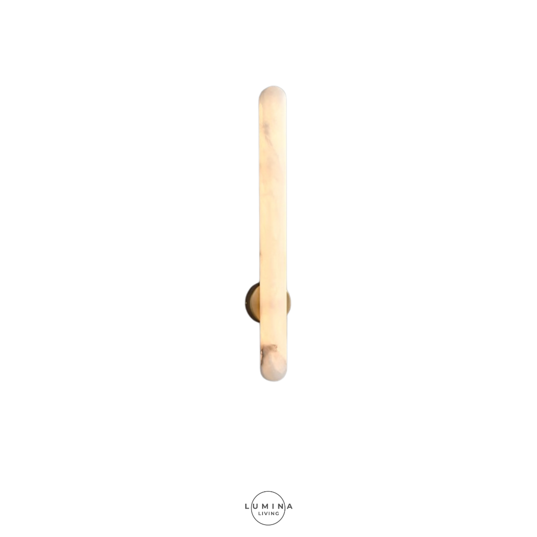 Modern wall-mounted light fixture on a white background with 'Lumina Living' branding. Singapore's top online destination for stylish and high-quality lighting solutions. Whether you’re looking to transform your home with elegant pendant lights, modern chandeliers, or energy-efficient LED lights, we have an extensive selection to suit every taste and budget.
